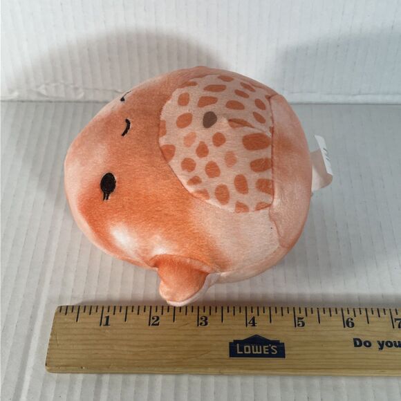 Squishmallows 5" Livvy the Coral Starfish Plush Toy Orange Mini - Picture 10 of 10